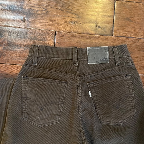 Vintage Levi corduroy pants jeans brown - Picture 8 of 16